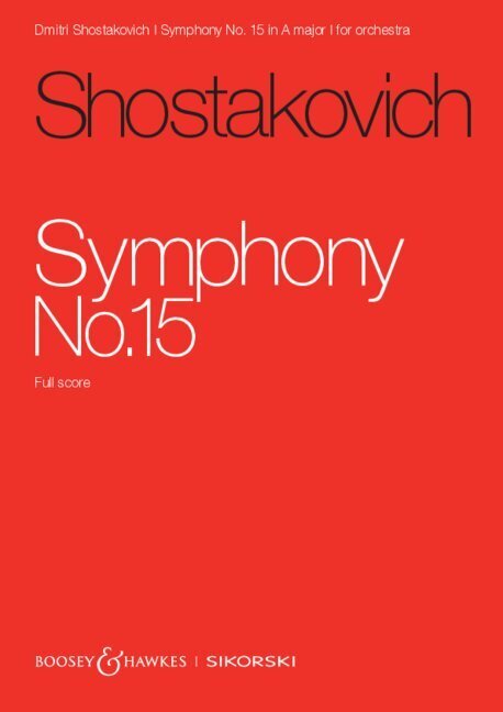 Cover: 9783940982964 | Sinfonie Nr. 15 | op. 141. Orchester. Studienpartitur. | 144 S. | 2023