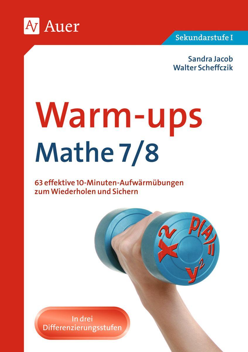 Cover: 9783403064589 | Warm-Ups Mathe 7/8 | Sandra Jacob (u. a.) | Broschüre | Deutsch | 2011
