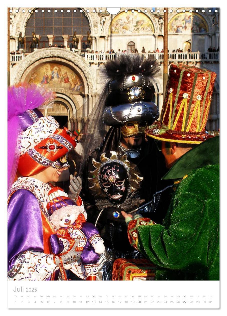 Bild: 9783457061152 | Masken der Sehnsucht - Karneval in Venedig (Wandkalender 2025 DIN...