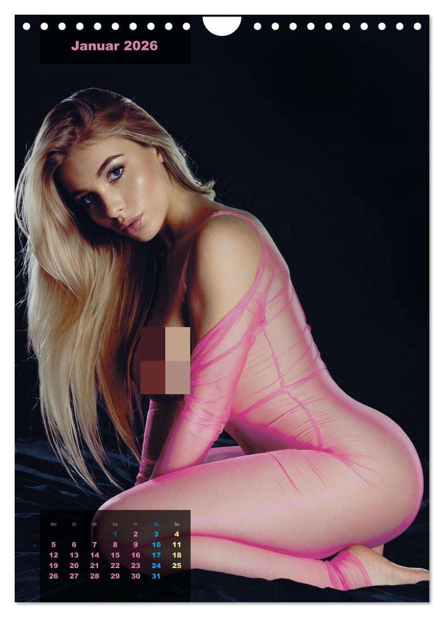 Bild: 9783457257807 | Blonde Girls typisch pink (Wandkalender 2026 DIN A4 hoch), CALVENDO...