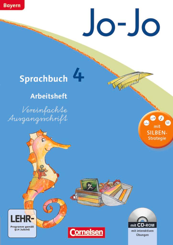 Cover: 9783060839346 | Jo-Jo Sprachbuch - Grundschule Bayern. 4. Jahrgangsstufe -...