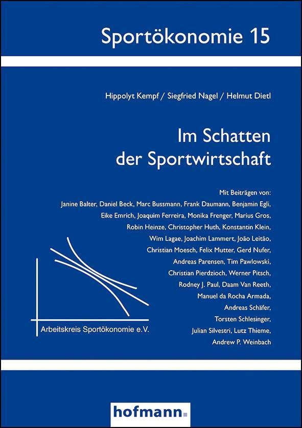 Cover: 9783778083758 | Im Schatten der Sportwissenschaft | Sportökonomie 15 | Taschenbuch