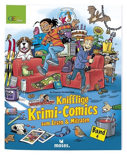 Cover: 9783897778221 | Redaktion Wadenbeißer - Knifflige Krimi-Comics zum Lesen &amp; Mitraten