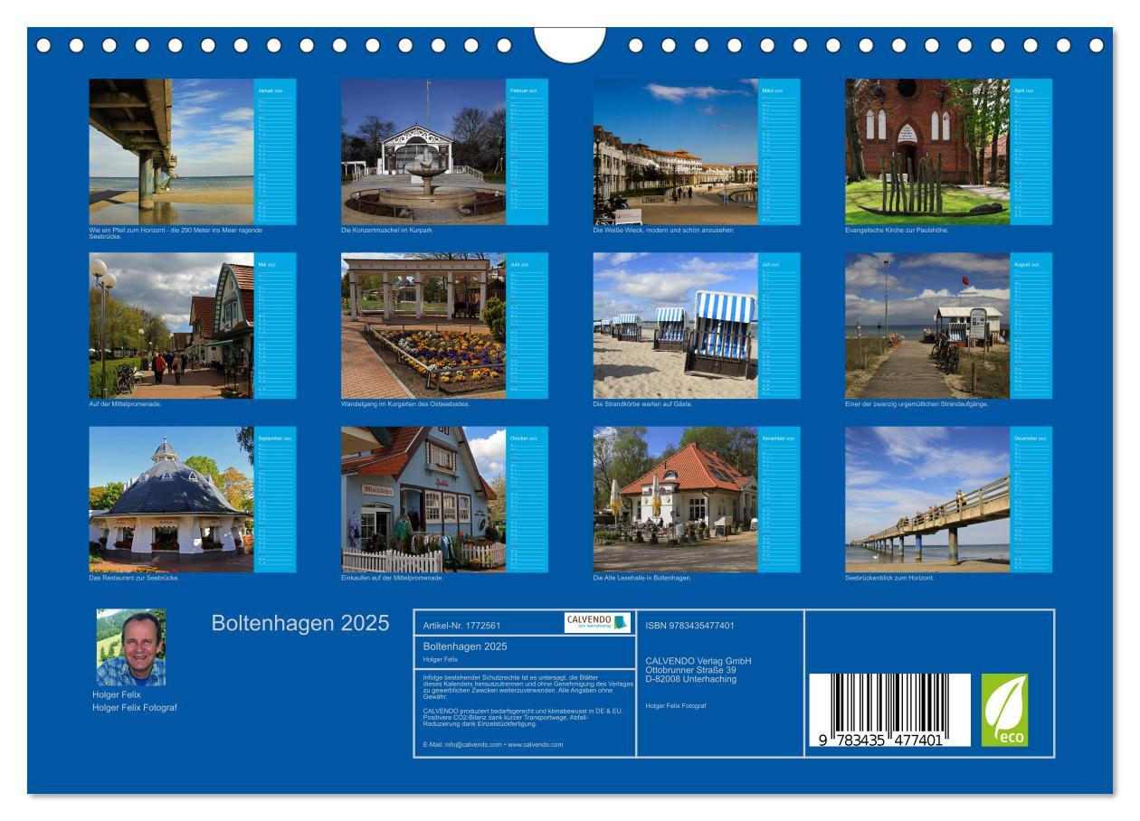 Bild: 9783435477401 | Boltenhagen 2025 (Wandkalender 2025 DIN A4 quer), CALVENDO...