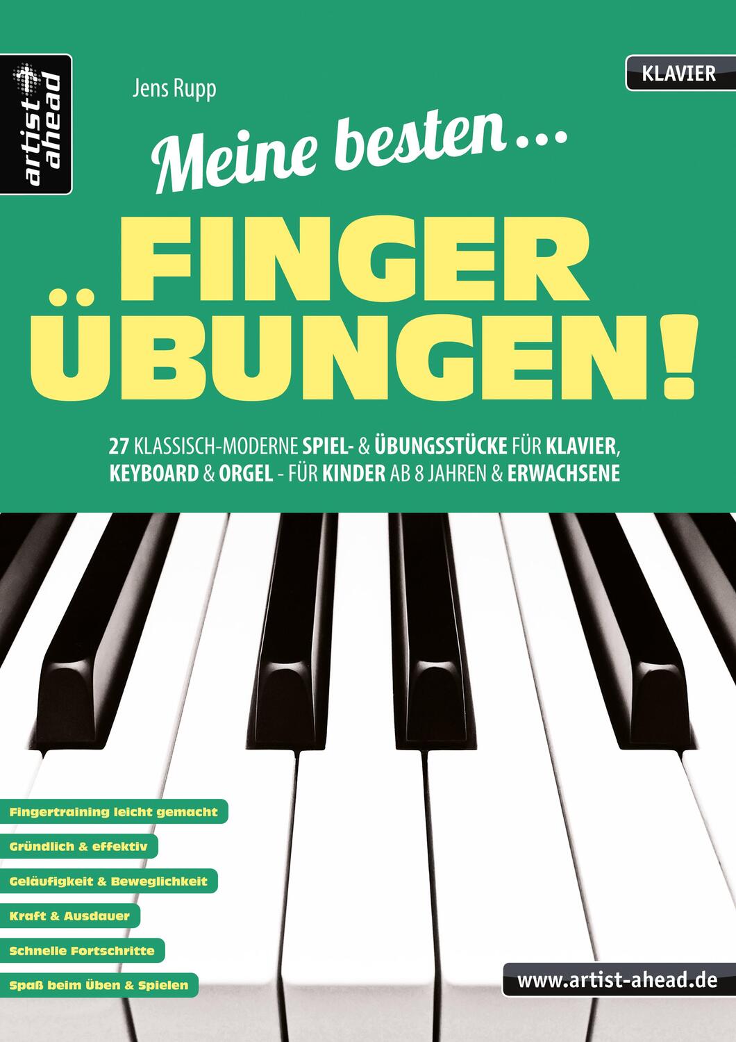 Cover: 9783866421387 | Meine besten Fingerübungen! | Jens Rupp | Broschüre | Deutsch | 2021
