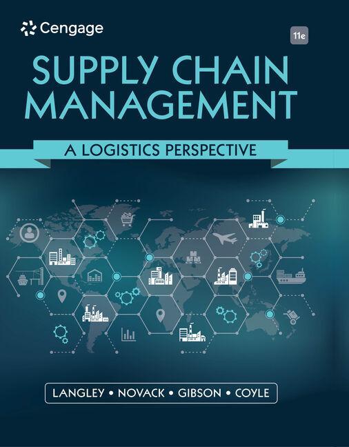 Cover: 9780357442135 | Supply Chain Management | A Logistics Perspective | Gibson (u. a.)