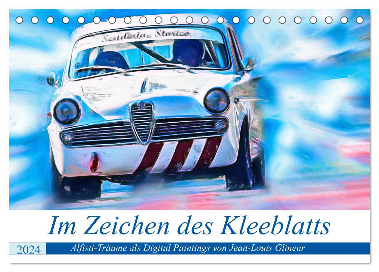 Cover: 9783675534544 | Im Zeichen des Kleeblatts (Tischkalender 2024 DIN A5 quer),...