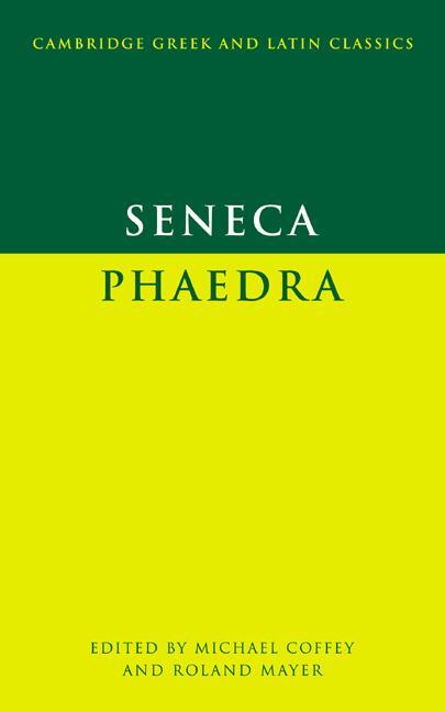 Cover: 9780521337137 | Seneca | Phaedra | Lucius Annaeus Seneca | Taschenbuch | Paperback