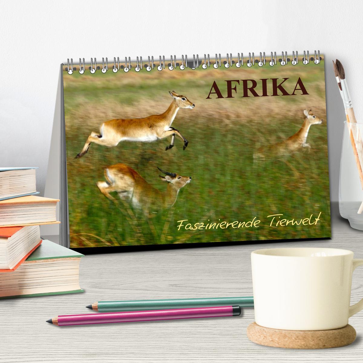 Bild: 9783435669837 | Afrika - Faszinierende Tierwelt (Tischkalender 2025 DIN A5 quer),...