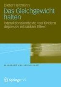 Cover: 9783658000318 | Das Gleichgewicht halten | Dieter Heitmann | Taschenbuch | Paperback