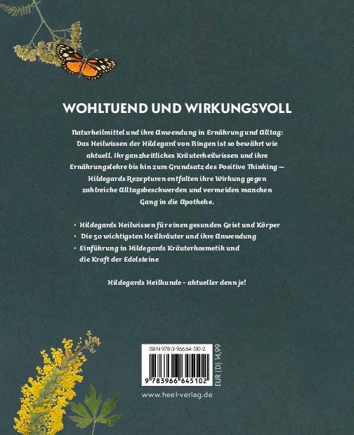 Rückseite: 9783966645102 | Hildegard von Bingen - Heilwissen und Rezepte für Ihr Wohlbefinden