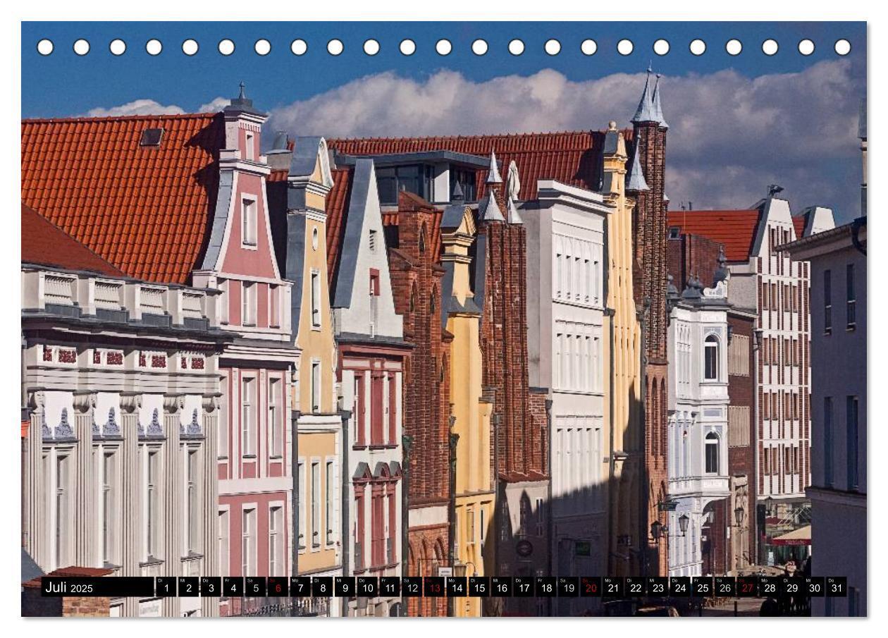 Bild: 9783435548545 | Ostseeperle Stralsund (Tischkalender 2025 DIN A5 quer), CALVENDO...