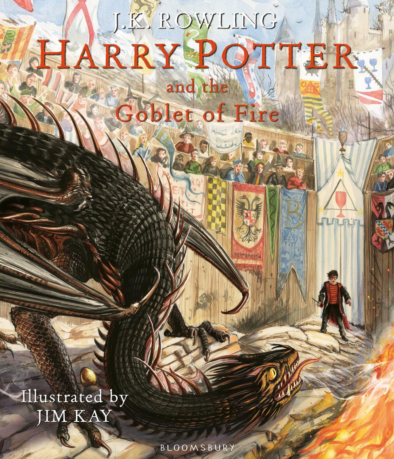 Cover: 9781408845677 | Harry Potter and the Goblet of Fire. Illustrated Edition | Rowling