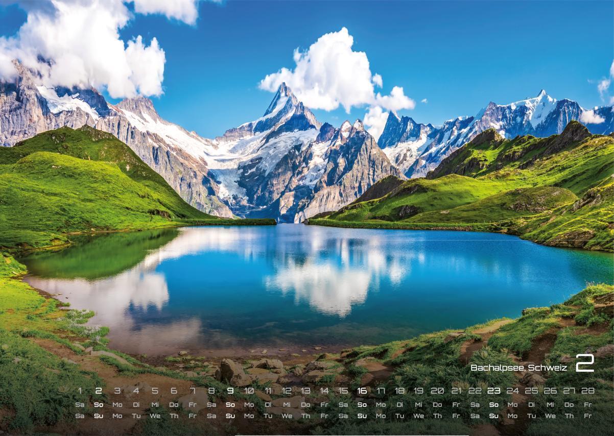 Bild: 9783986733766 | Die Alpen - dem Himmel so nah - 2025 - Kalender DIN A3 | GP-Fever. de