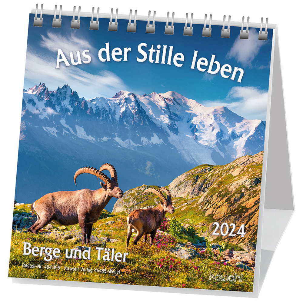 Cover: 9783754889541 | Aus der Stille leben 2024 | Kalender | Spiralbindung. Spiralbindung