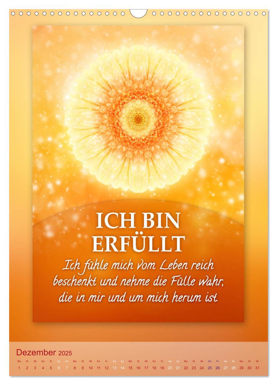 Bild: 9783435998333 | ICH BIN Licht und Liebe - Kalender (Wandkalender 2025 DIN A3 hoch),...