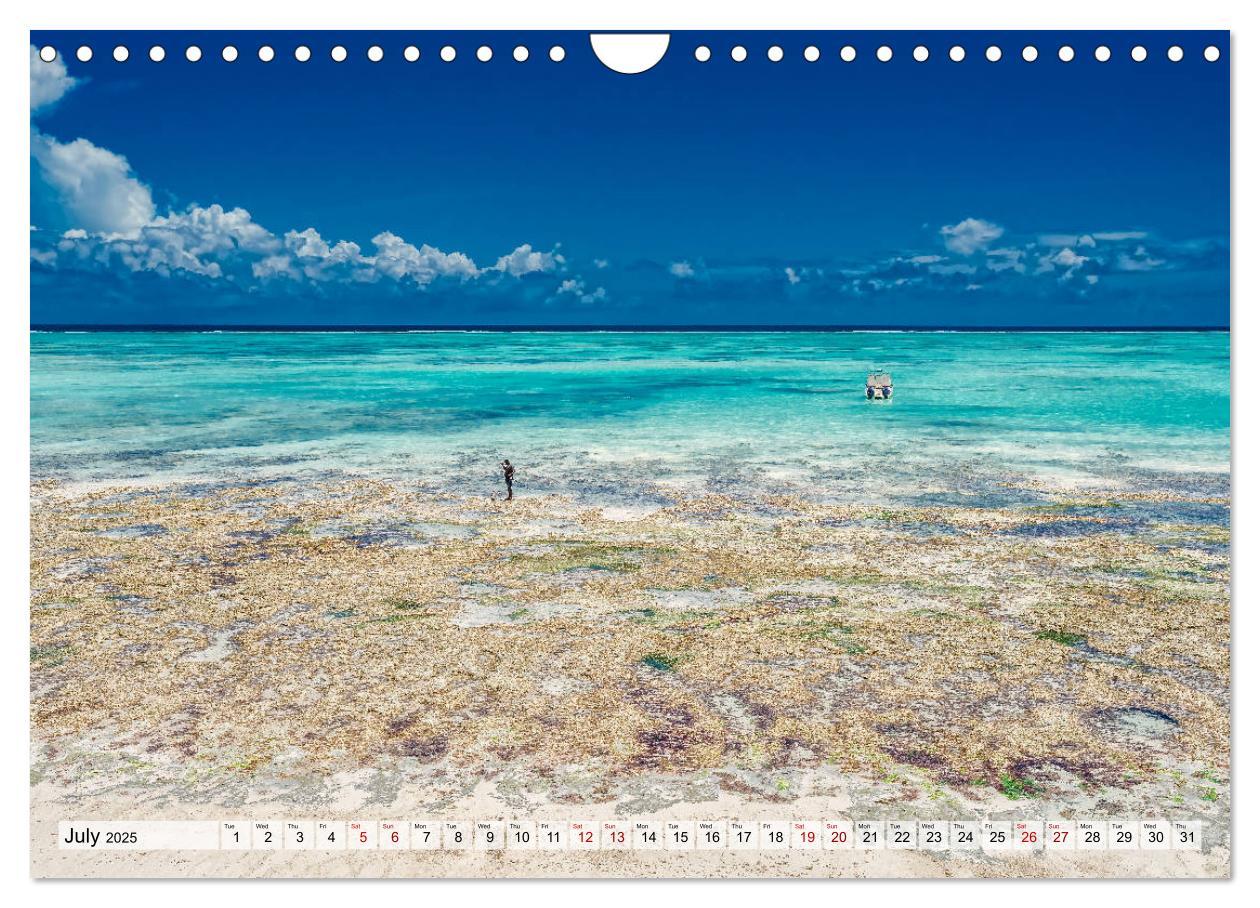 Bild: 9781325945412 | Welcome to Zanzibar (Wall Calendar 2025 DIN A4 landscape), CALVENDO...