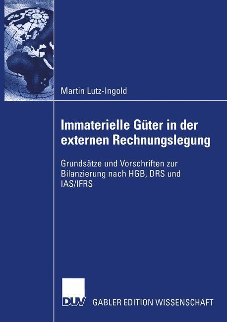 Cover: 9783824481590 | Immaterielle Güter in der externen Rechnungslegung | Lutz-Ingold | xxi