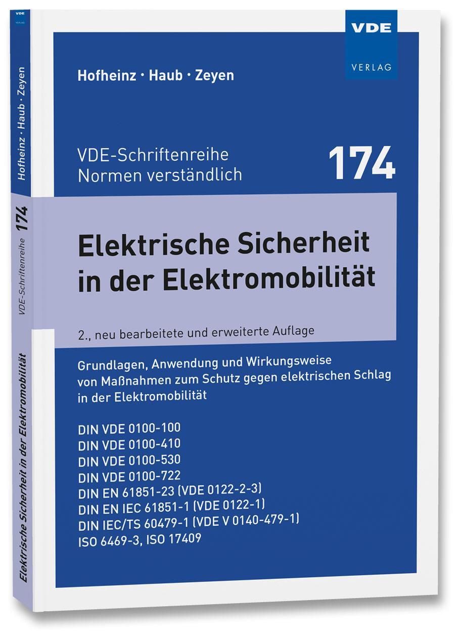 Cover: 9783800752843 | Elektrische Sicherheit in der Elektromobilität | Hofheinz (u. a.)