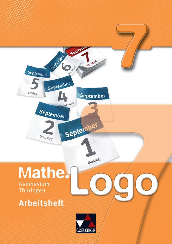 Cover: 9783766184276 | Mathe.Logo 7 Gymnasium Thüringen Arbeitsheft | Ferdinand (u. a.)