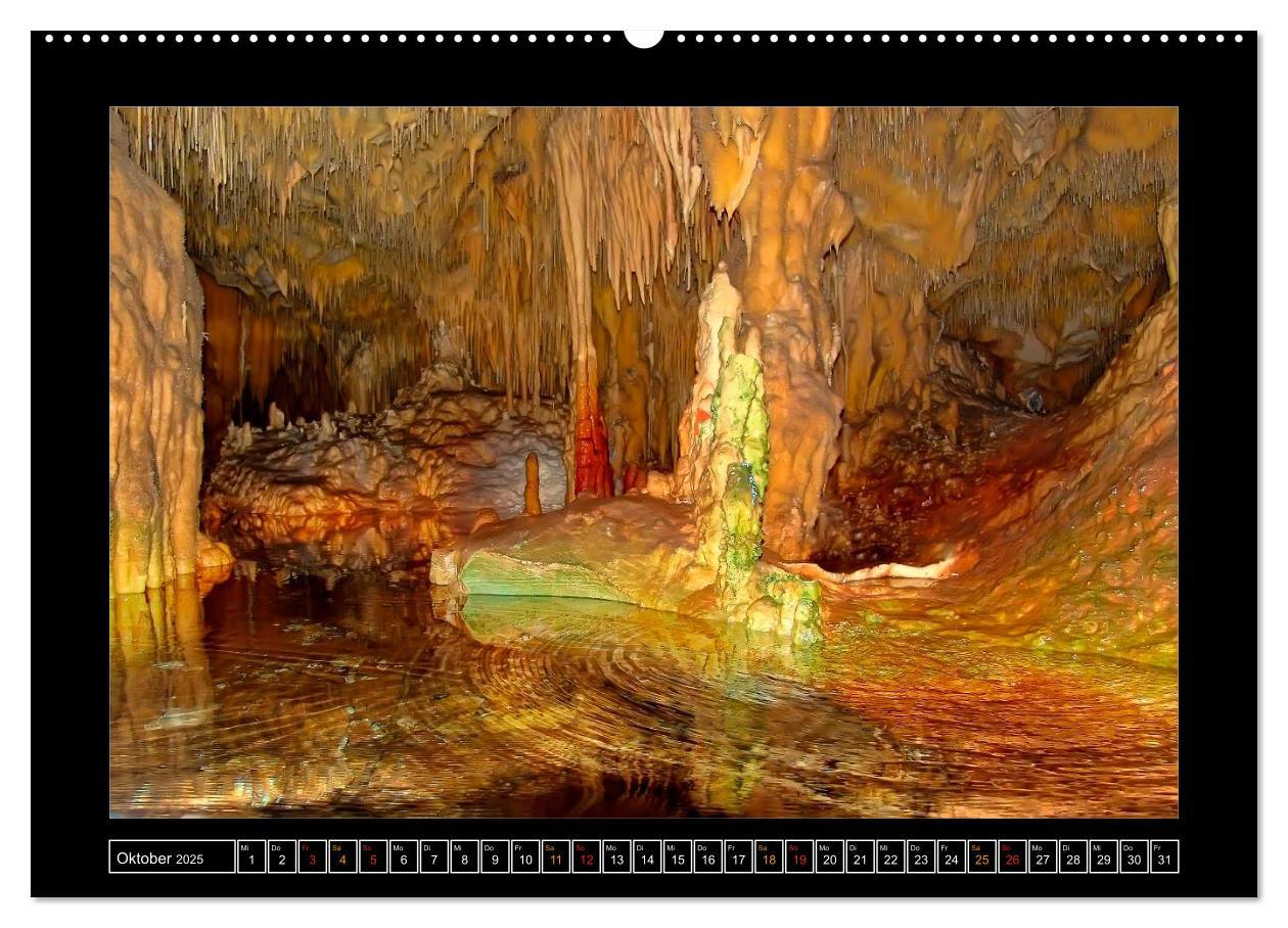 Bild: 9783435596096 | Höhlen, Stalaktiten und Stalagmiten (Wandkalender 2025 DIN A2...