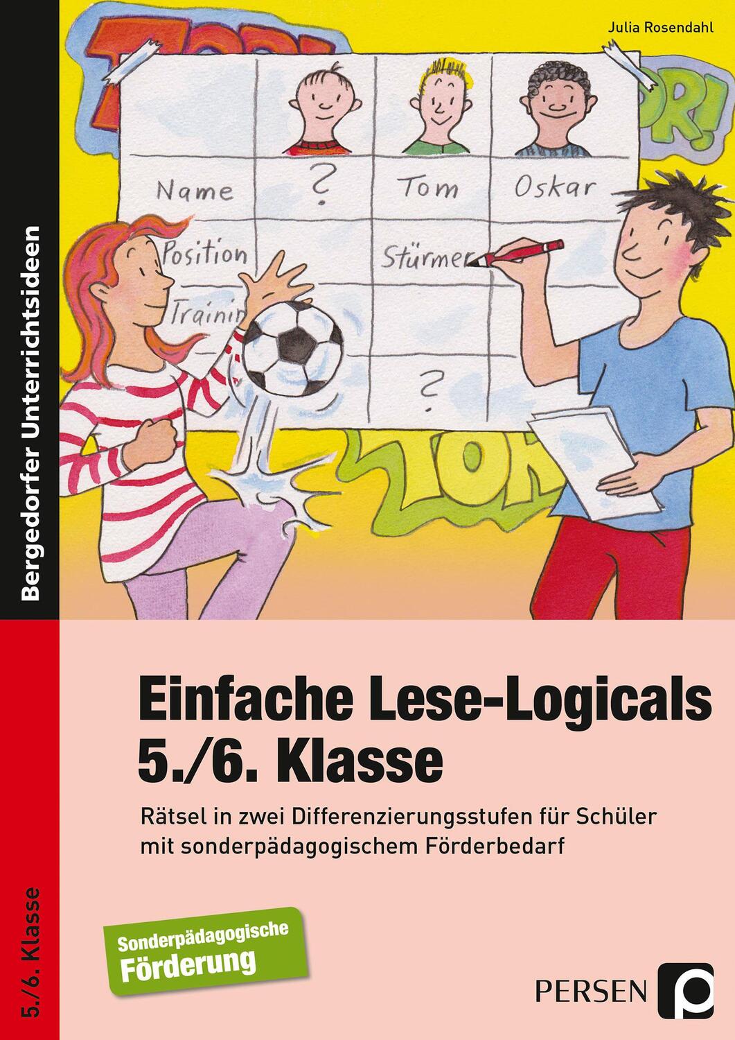 Cover: 9783403200420 | Einfache Lese-Logicals - 5./6. Klasse | Julia Rosendahl | Taschenbuch
