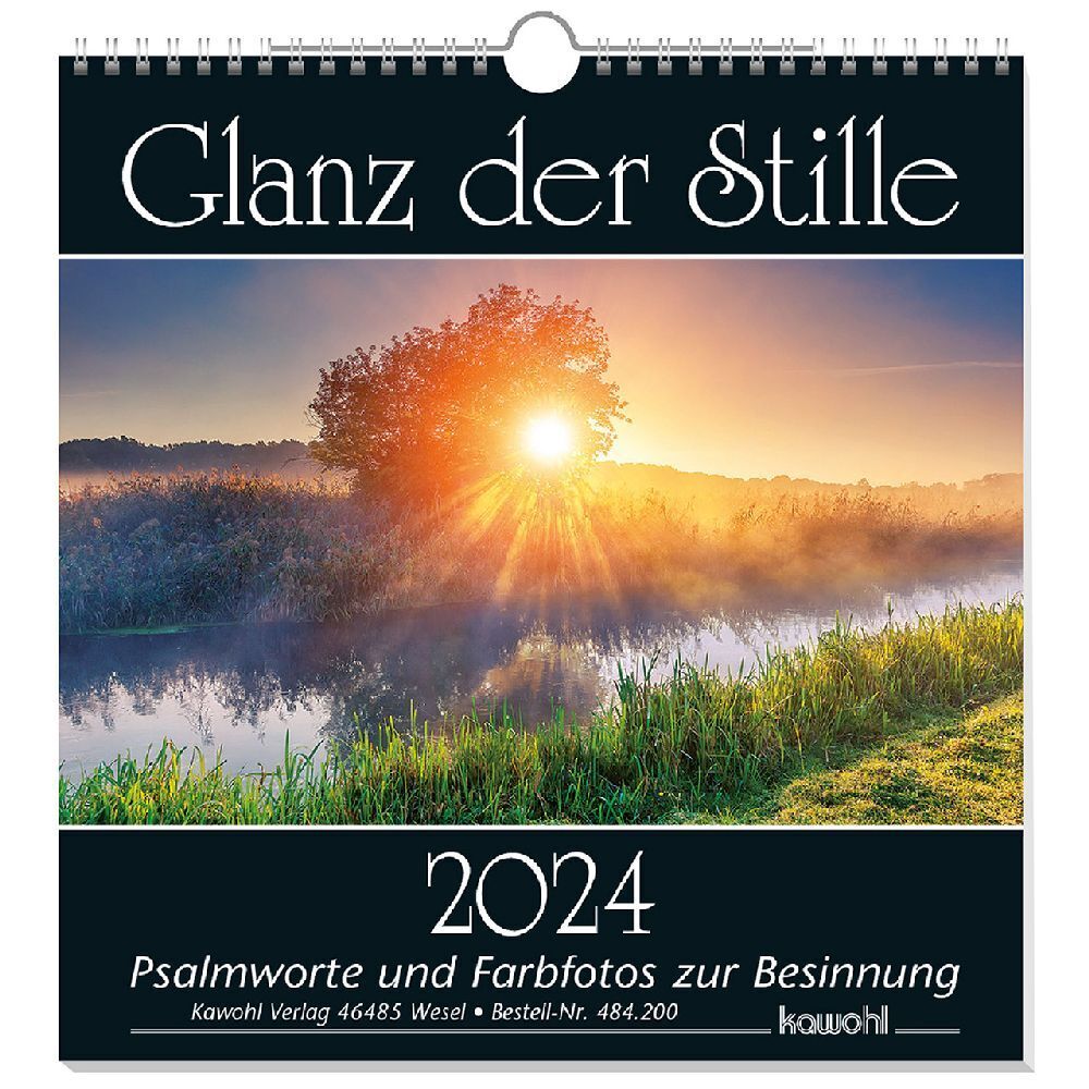 Cover: 9783754820049 | Glanz der Stille 2024 | Psalmworte und Farbfotos zur Besinnung | 14 S.