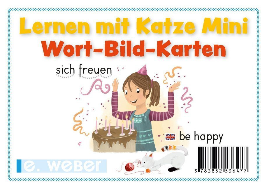 Cover: 9783852536477 | Lernen mit Katze Mini - Wort-Bild-Karten | Box | Deutsch | 2020