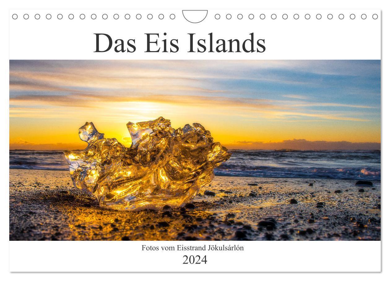 Cover: 9783383122439 | Das Eis Islands (Wandkalender 2024 DIN A4 quer), CALVENDO...