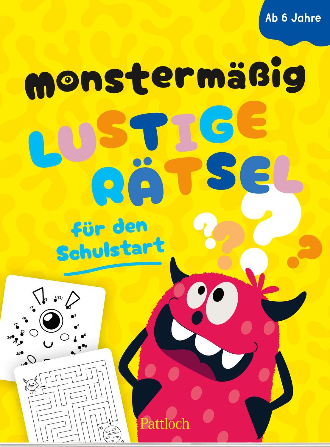Cover: 9783629011091 | Monstermäßig lustige Rätsel für den Schulstart | Pattloch Verlag