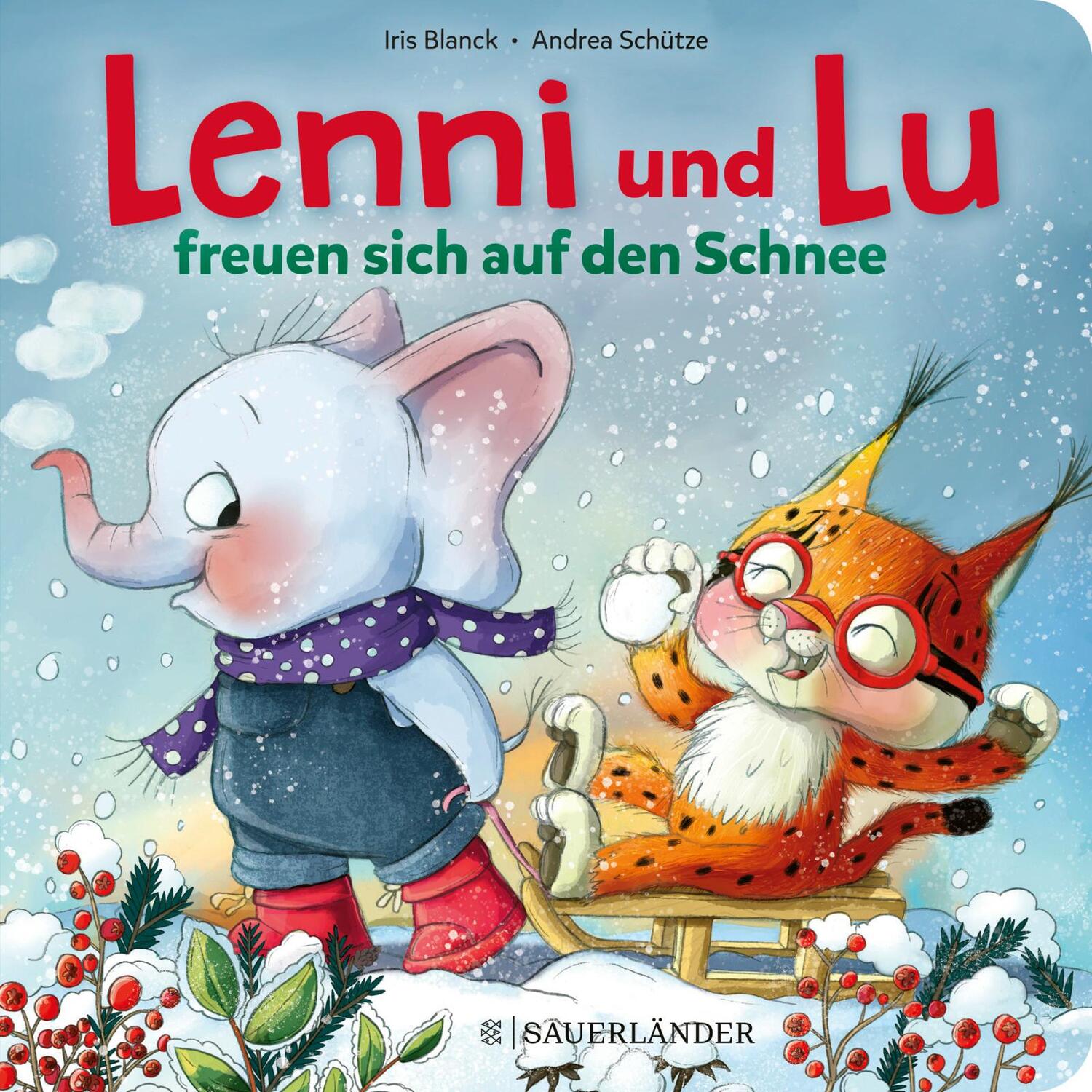 Cover: 9783737372534 | Lenni und Lu freuen sich auf den Schnee | Andrea Schütze | Buch | 2023
