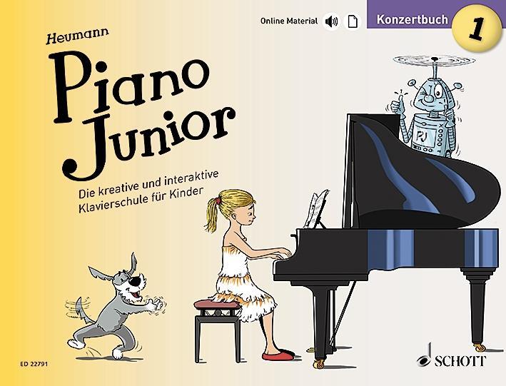 Cover: 9783795700546 | Piano Junior: Konzertbuch 1 | Hans-Günter Heumann | Broschüre | 32 S.