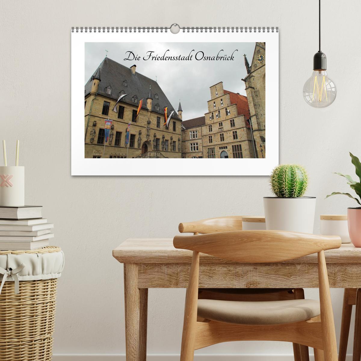 Bild: 9783435766055 | Die Friedensstadt Osnabrück (Wandkalender 2025 DIN A3 quer),...