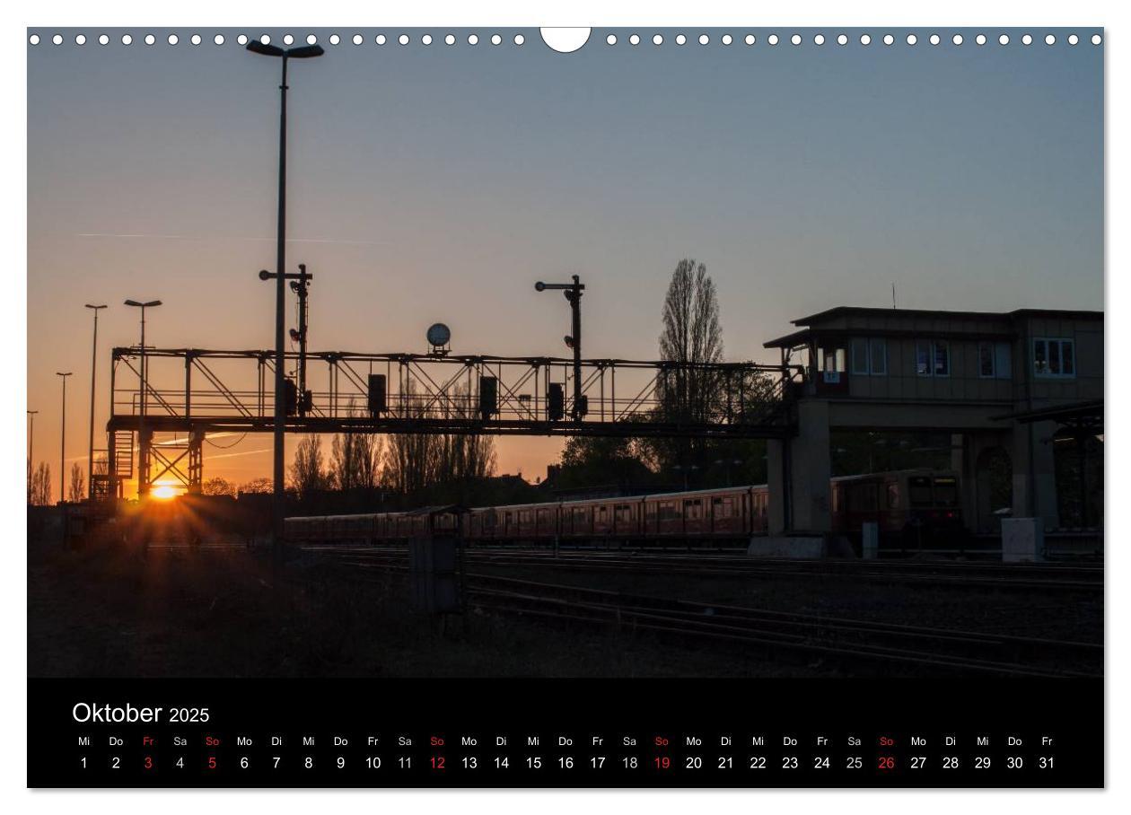 Bild: 9783435603312 | Auf Gleisen durch Berlin (Wandkalender 2025 DIN A3 quer), CALVENDO...