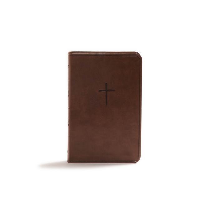 Cover: 9781535905718 | CSB Compact Bible, Brown Leathertouch, Value Edition | Holman | Buch