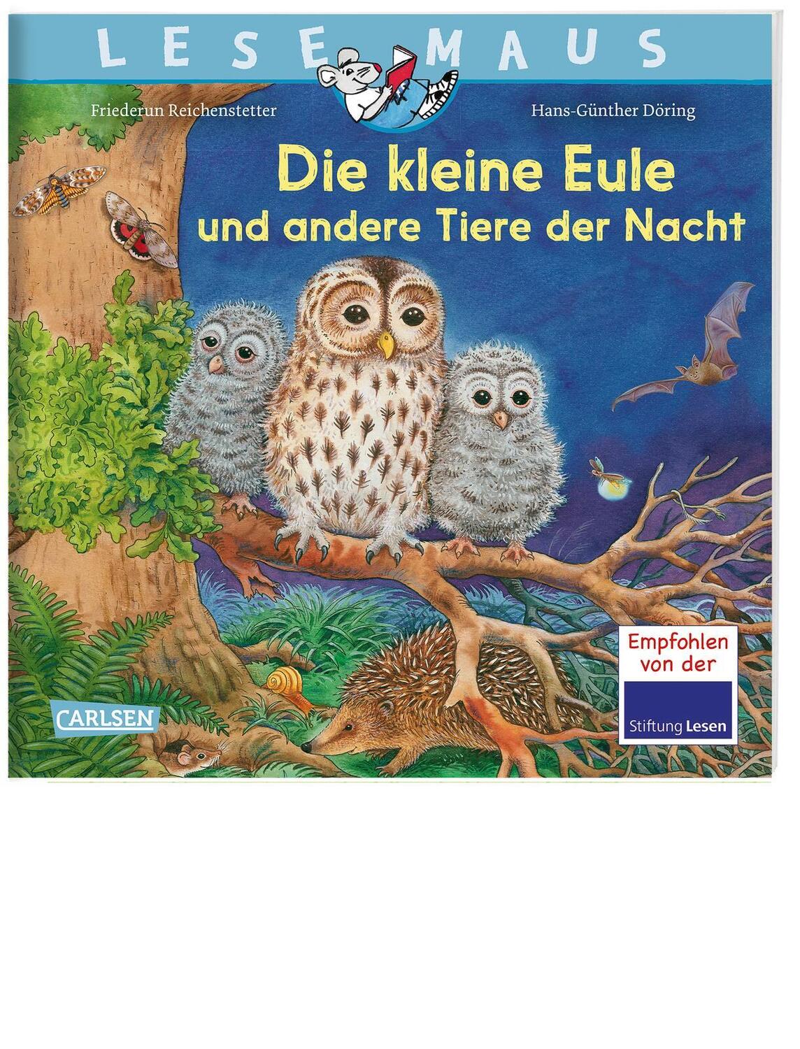 Cover: 9783551083265 | LESEMAUS 174: Die kleine Eule und andere Tiere der Nacht | Taschenbuch