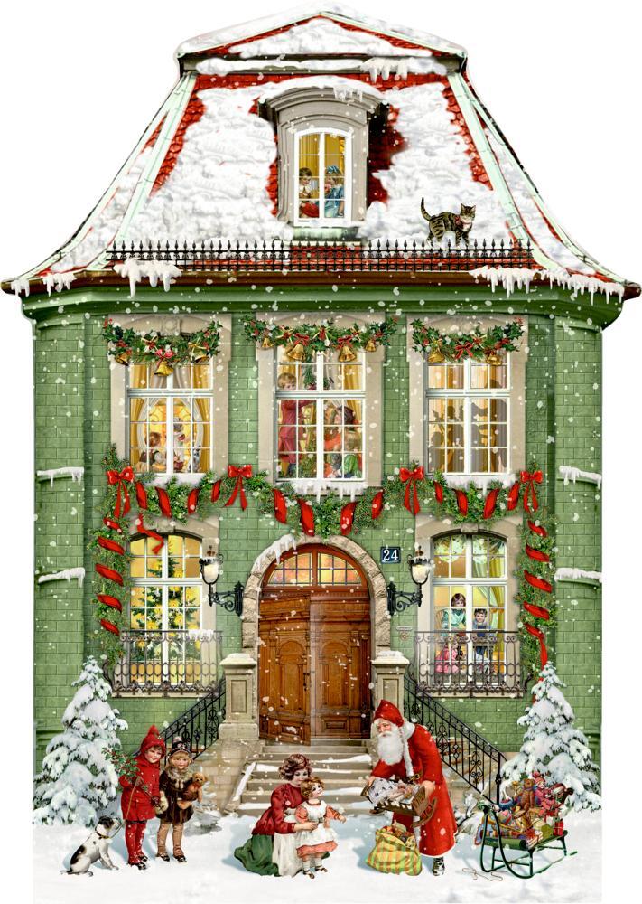 Cover: 4050003723204 | A3-Wandkalender - Zauberhaftes Weihnachtshaus | Kalender | 1 S.