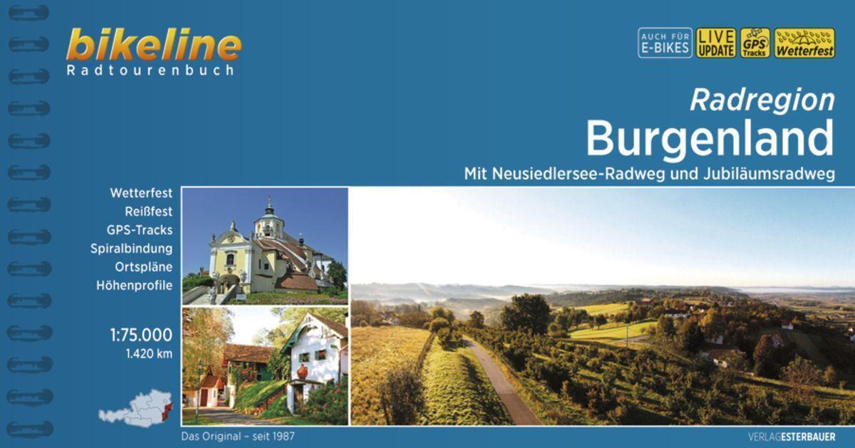 Cover: 9783711100535 | Radregion Burgenland | Esterbauer Verlag | Taschenbuch | Spiralbindung