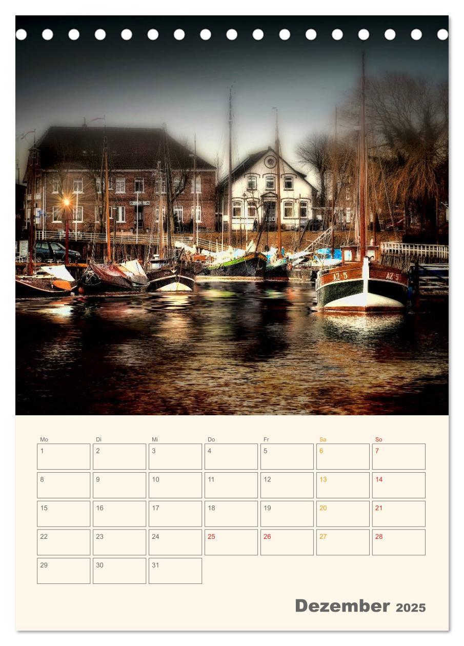 Bild: 9783457051405 | Ostfriesland - Carolinensiel, der Museumshafen (Tischkalender 2025...