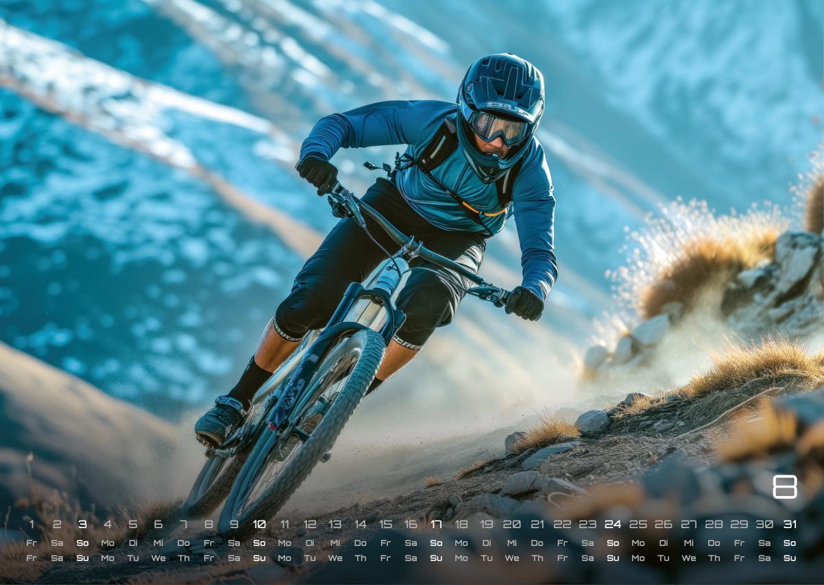 Bild: 9783986734138 | MTB Mountainbike - 2025 - Kalender DIN A3 | GP-Fever.de | Kalender