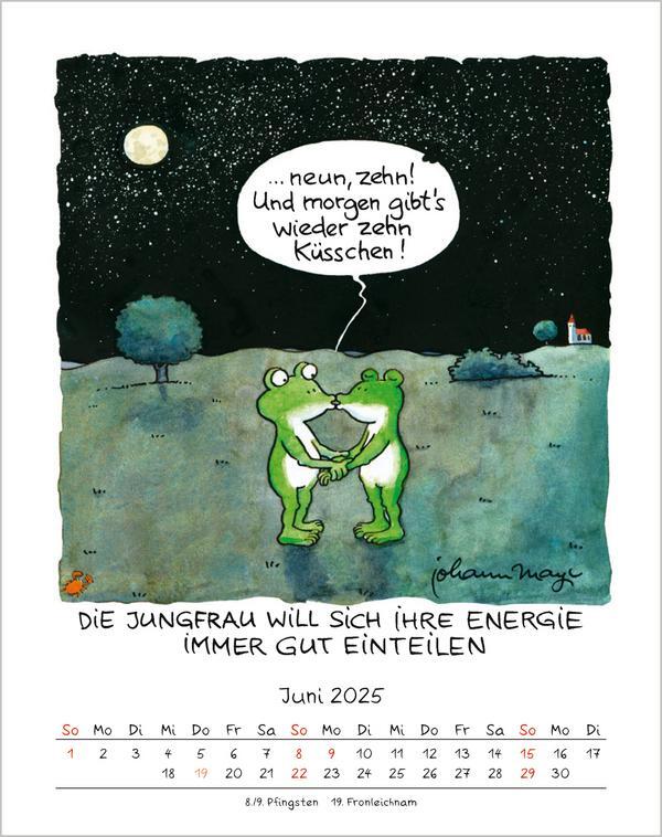 Bild: 9783731876670 | Jungfrau 2025 | Verlag Korsch | Kalender | Spiralbindung | 13 S.