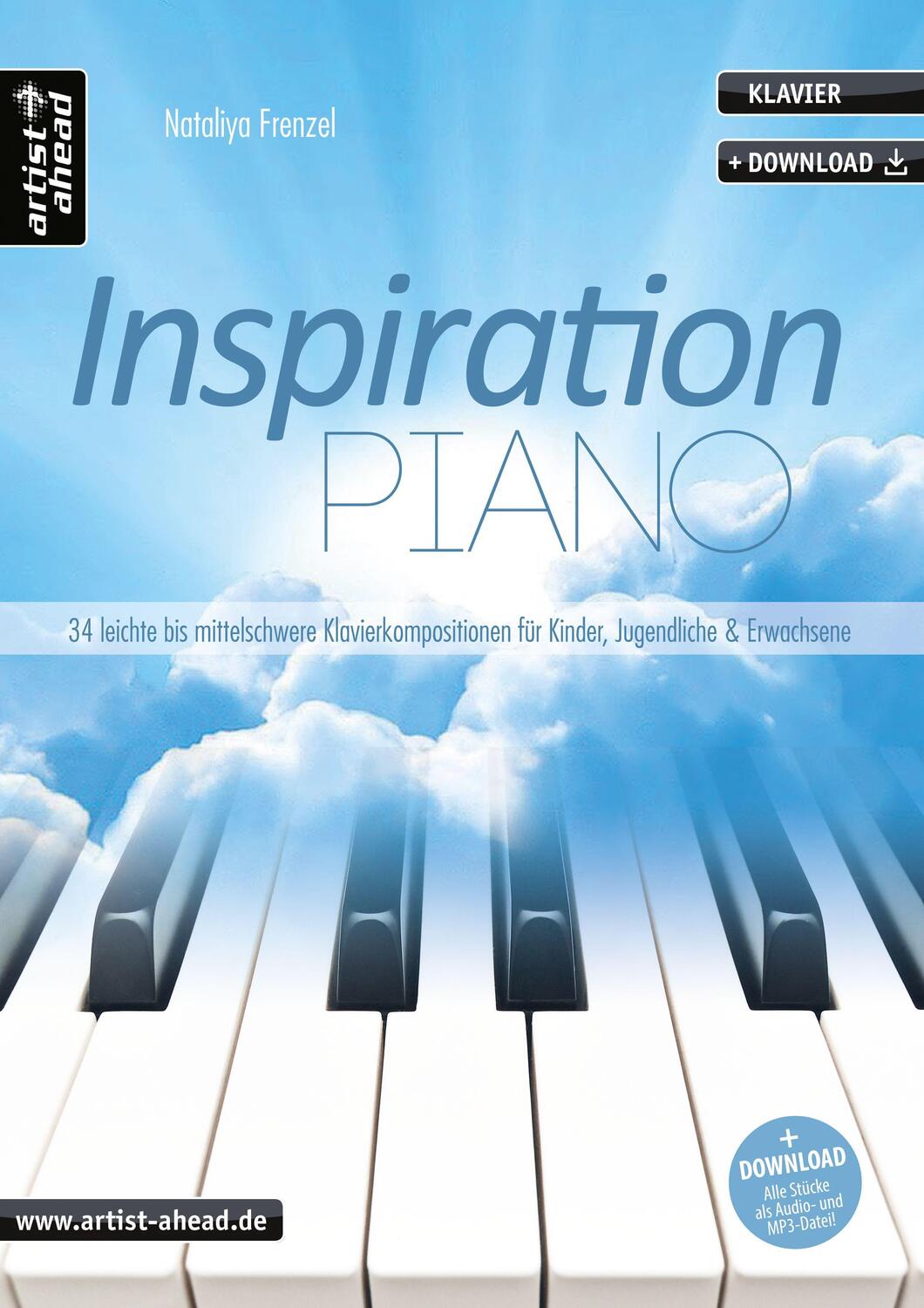 Cover: 9783866421363 | Inspiration Piano | Nataliya Frenzel | Broschüre | Buch & Download
