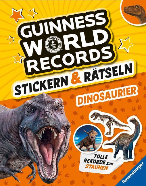 Cover: 9783473489497 | Guinness World Records Stickern und Rätseln: Dinosaurier - ein...