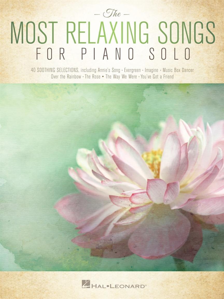 Cover: 888680683580 | The Most Relaxing Songs for Piano Solo | Corporation | Taschenbuch