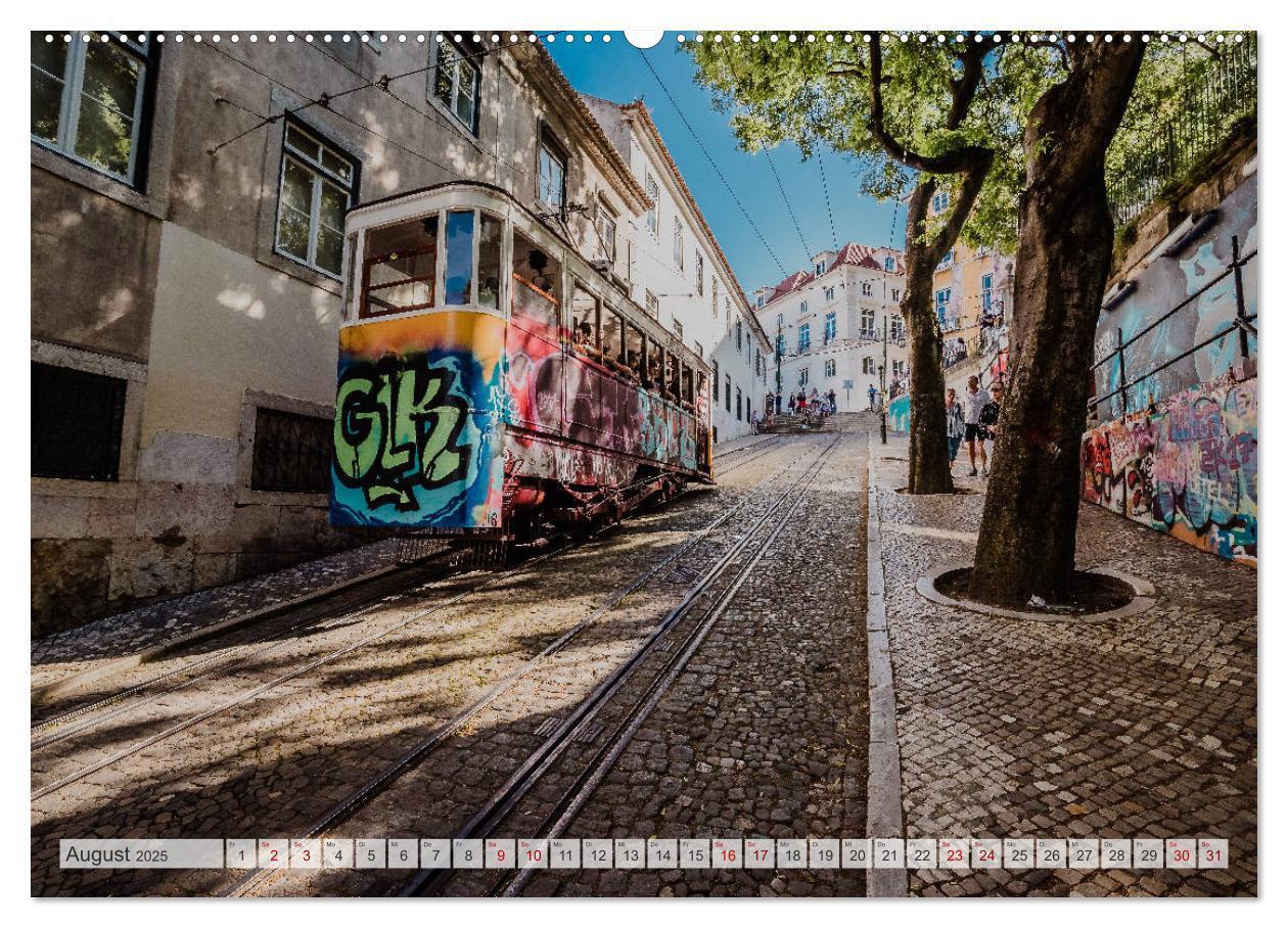 Bild: 9783435325832 | Lissabon Stadtansichten (Wandkalender 2025 DIN A2 quer), CALVENDO...