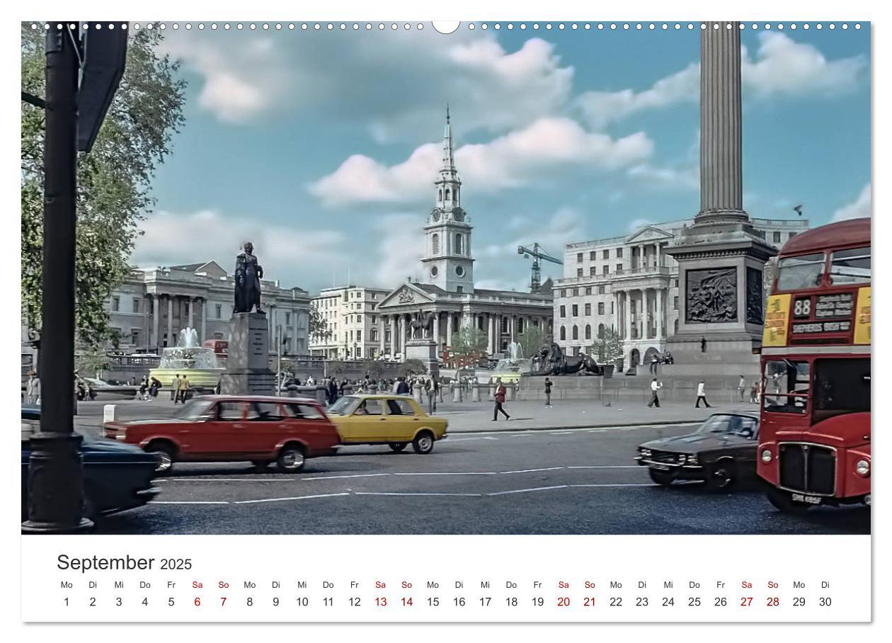 Bild: 9783435293605 | London - Vintage Views (hochwertiger Premium Wandkalender 2025 DIN...