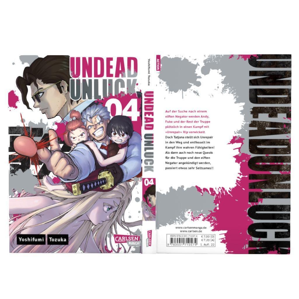 Bild: 9783551710574 | Undead Unluck 4 | Yoshifumi Tozuka | Taschenbuch | Undead Unluck