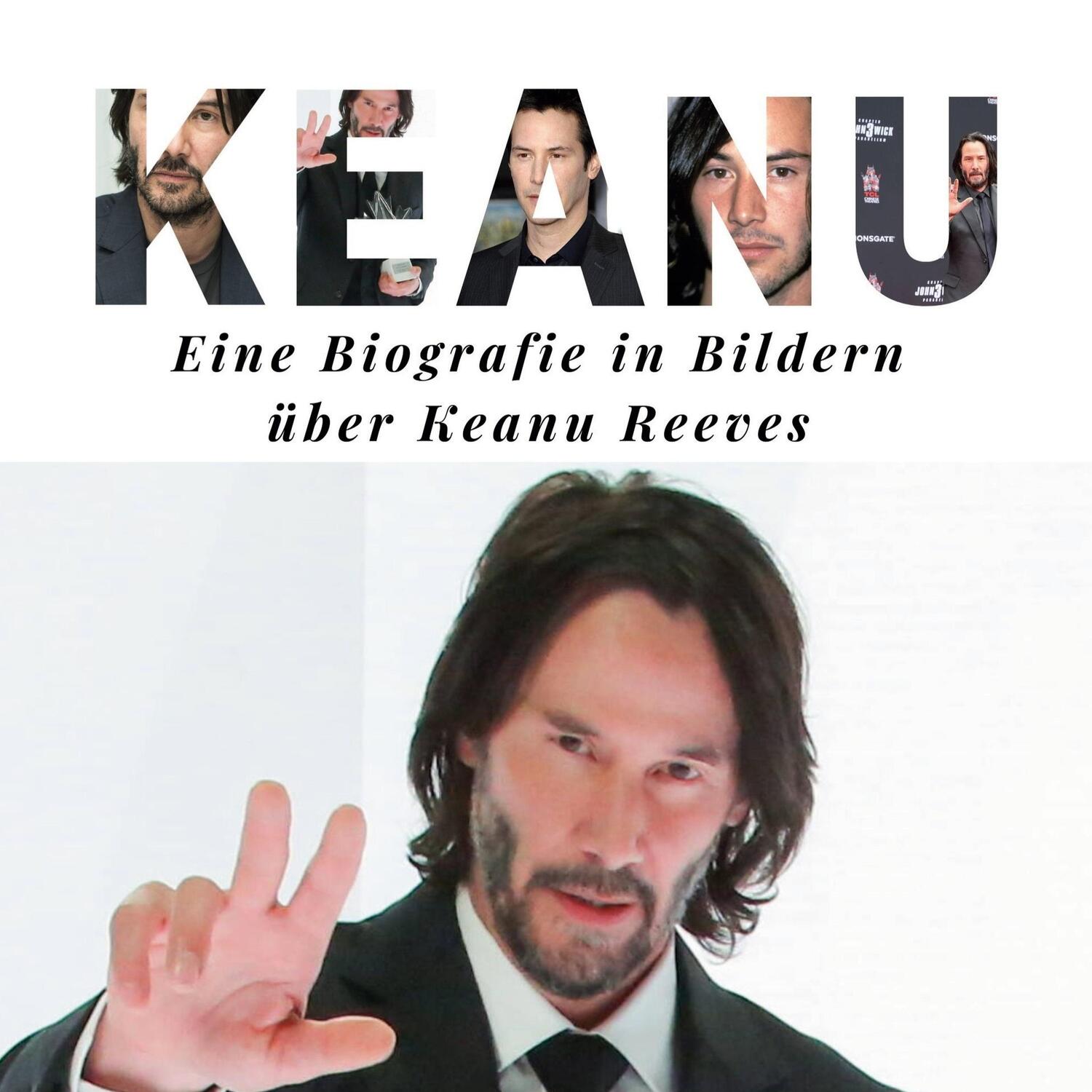 Cover: 9783750527683 | Keanu Reeves | Ein Biografie in Bildern über Keanu Reeves | Mano