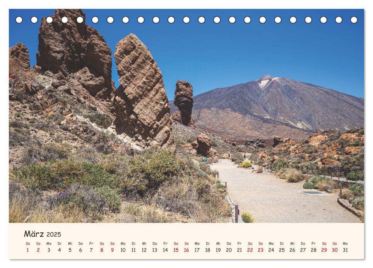 Bild: 9783435121571 | Teneriffa in Bildern (Tischkalender 2025 DIN A5 quer), CALVENDO...