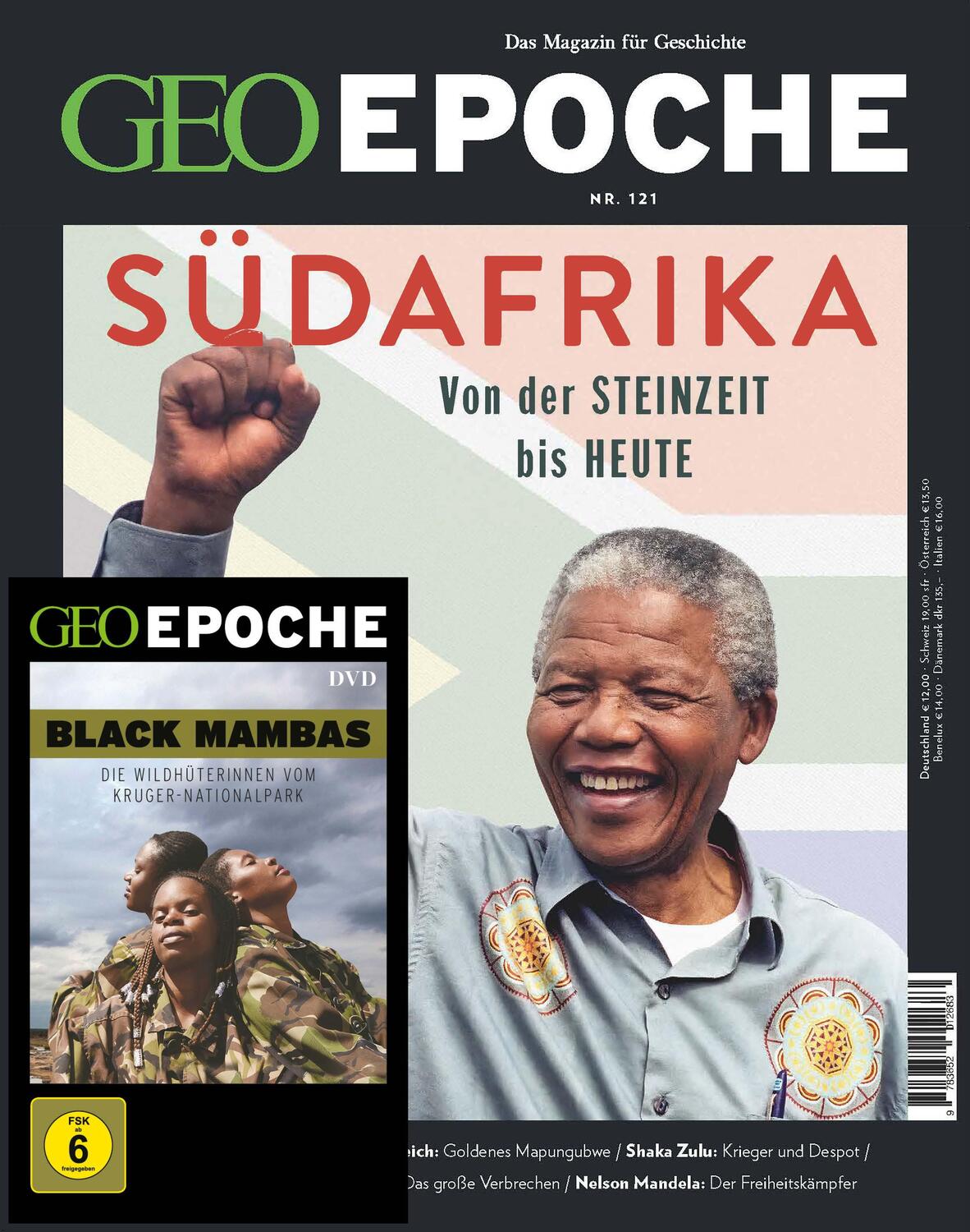 Cover: 9783652012744 | GEO Epoche (mit DVD) / GEO Epoche mit DVD 121/2023 - Südafrika | 2023
